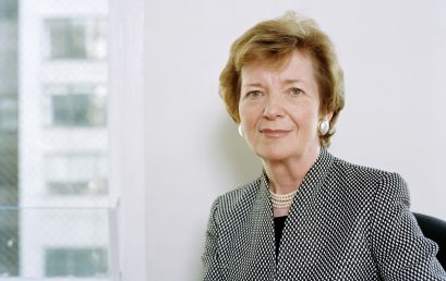 Her Excellency Mary Robinson Guest of Honour of the Academy of Young Diplomats!