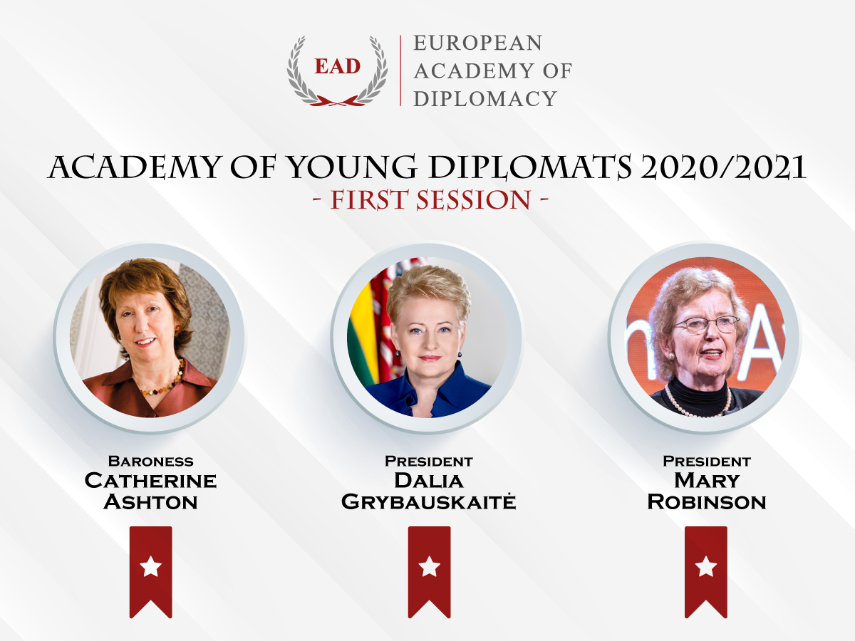 Academy of Young Diplomats 2020/2021 Opening Session European Academy