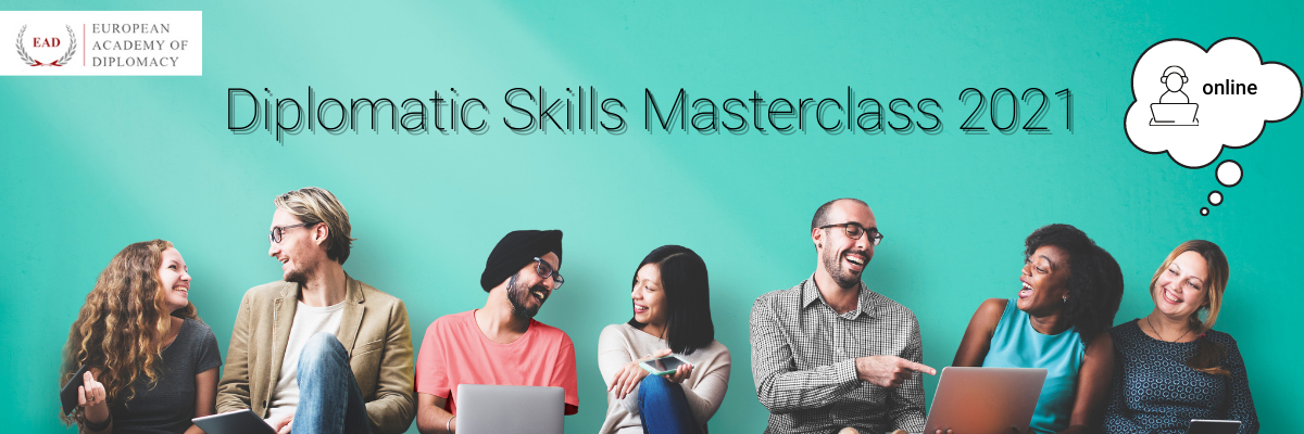 Applications for the Fall Edition of the Diplomatic Skills Masterclass are open!