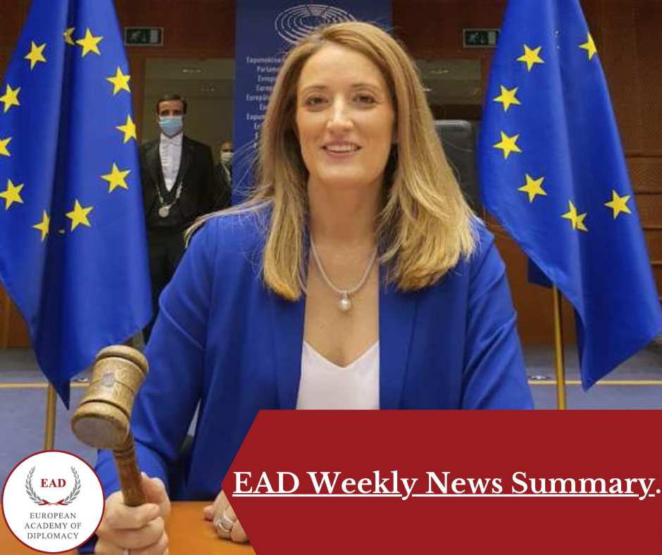 EAD Weekly News Summary – 17 – 23.01.2022