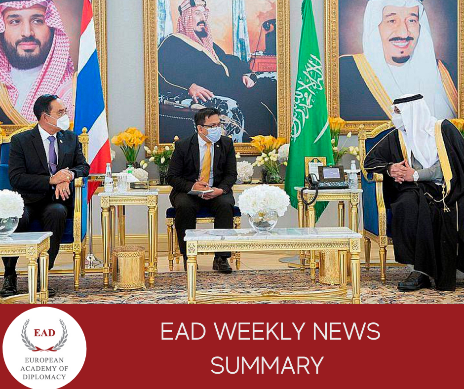 EAD Weekly News Summary – 24 – 30.01.2022