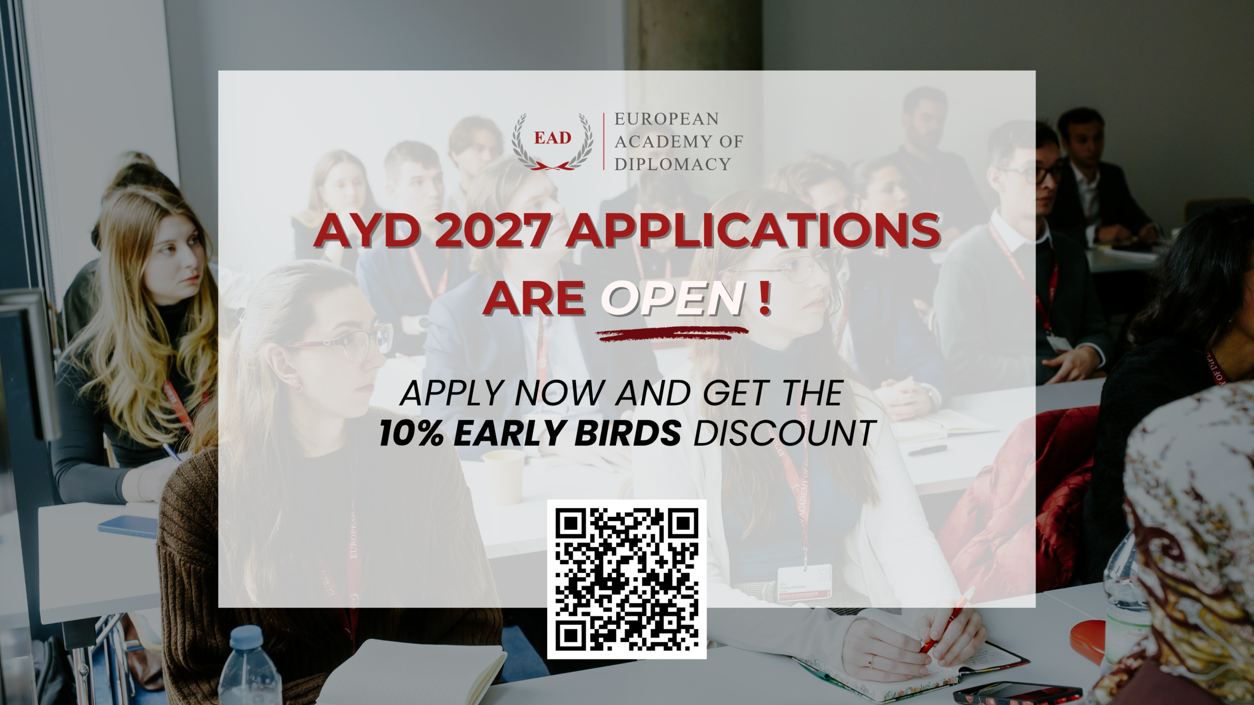 AYD 2027 Recruitment open! | Early Birds Admission